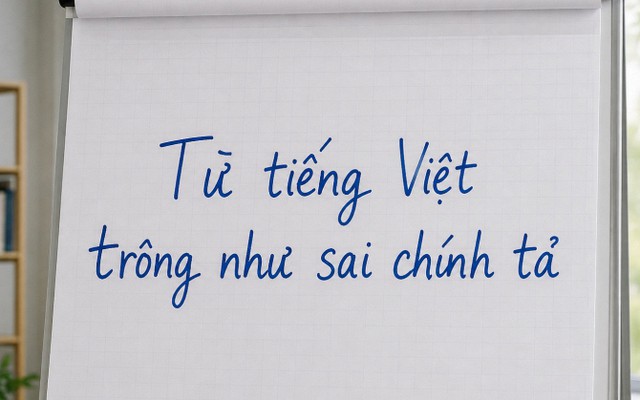 Một từ tiếng Việt trông như sai chính tả nhưng lại có thật trong từ điển