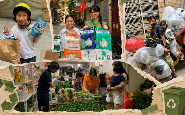 Mang một túi rác đi, ôm một chậu sen đá về – Chuyện thật 100% ngay giữa Hà Nội!