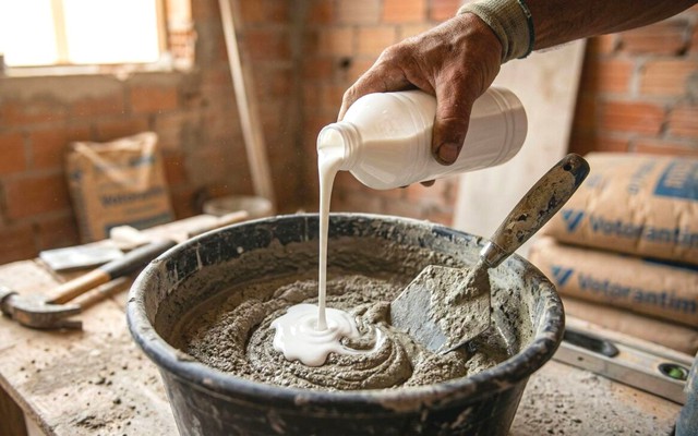 Lý do thợ xây thêm 'chất lỏng trắng' vào xi măng: Bí quyết chỉ người trong nghề mới thành thạo
