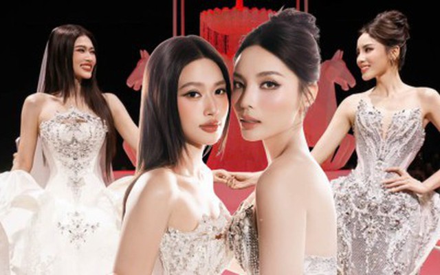 Trọn bộ ảnh Kỳ Duyên - Thiên Ân chụp đồ cưới