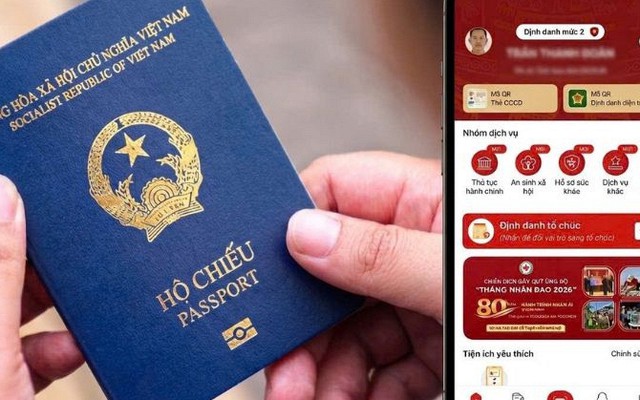 Cách làm hộ chiếu online trên VNeID nhanh gọn, nhận ngay tại nhà mà người dân nên biết