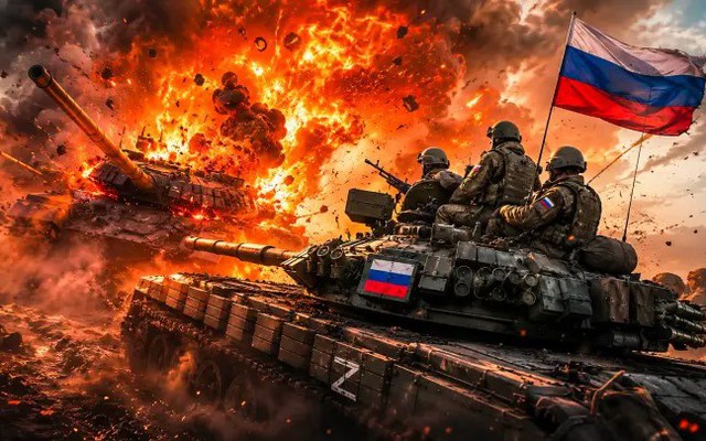 Nga đáp trả cực mạnh vì Krasnodar, hàng trăm xe bọc thép chìm nghỉm - Ông Putin phản ứng tin 300.000 quân NATO áp sát