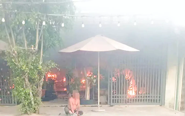 Sau phóng hỏa, người đàn ông ôm nhân tình tự sát