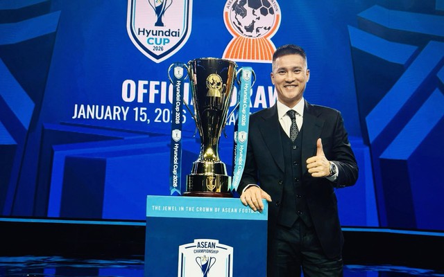 Lê Công Vinh xuất hiện đặc biệt với cúp vô địch ASEAN Cup 2026 tối nay