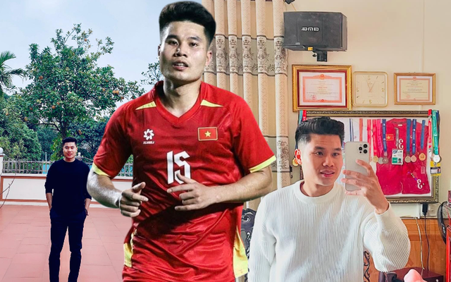 Căn nhà ở quê của "máy chạy" Tiến Anh