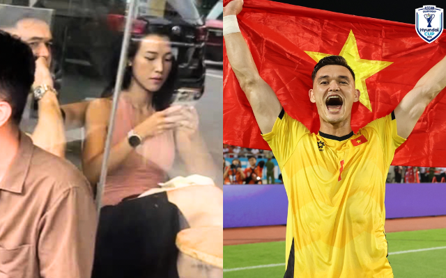 "Team qua đường" tóm dính thủ môn Lê Giang Patrik hẹn hò MC Hoàng Oanh ngay sau ngày ĐT Việt Nam vô địch Asean Cup 2026