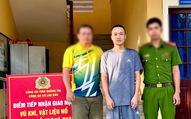 Bùi Văn Hiếu SN 1999 đã ra đầu thú sau thời gian lẩn trốn tại nhiều tỉnh, thành