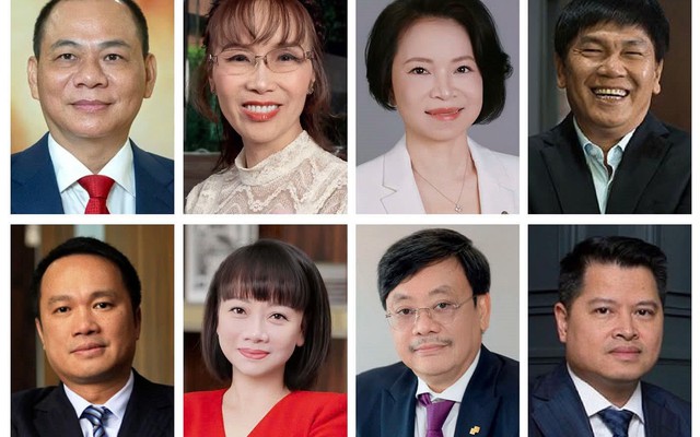 Tài sản vợ chồng tỷ phú Phạm Nhật Vượng chiếm gần 3/4 Top 20 người giàu nhất sàn chứng khoán Việt Nam