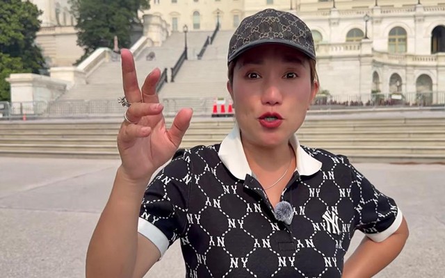 Nữ NSƯT đi xuyên Mỹ, tới Washington bị phạt tiền