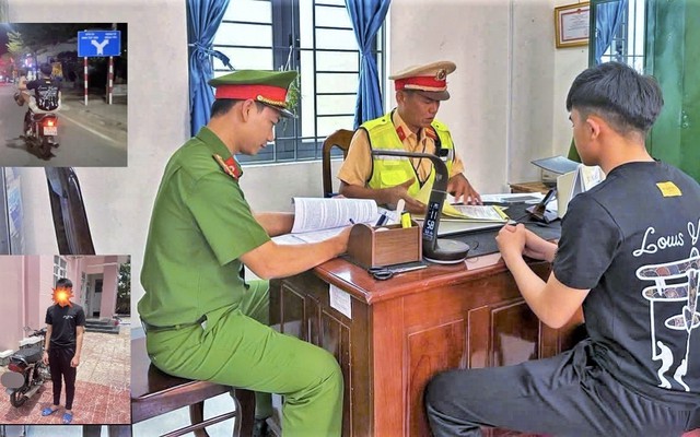 Con 17 tuổi 'diễn xiếc' khi lái xe mô tô, bố bị công an xử phạt