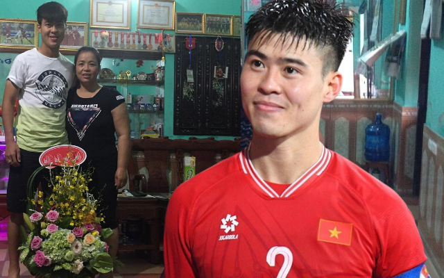 Căn nhà ở quê của Đỗ Duy Mạnh