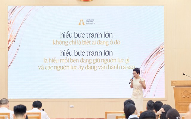 Hợp lực vì cộng đồng: Đôi khi tiền không phải là câu chuyện đầu tiên