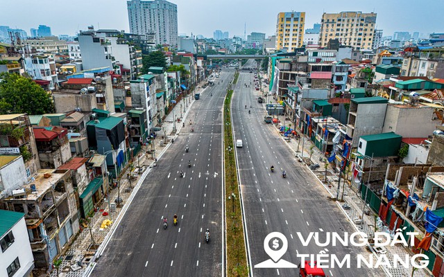 Ngắm tuyến đường rộng 8 làn giữa trung tâm Hà Nội: Mỗi mét tốn 3,5 tỷ đồng, thông xe dịp 2/9