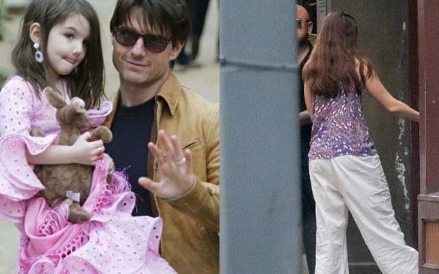 "Tóm dính" khoảnh khắc Suri Cruise lộ diện sau khi cắt đứt quan hệ với bố ruột Tom Cruise