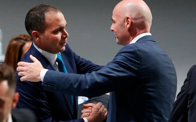 LĐBĐ Jordan tố FIFA tống tiền, ép hậu thuẫn Chủ tịch Infantino