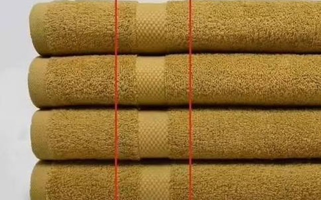 Hơn 90% người dùng không biết công dụng của những đường dệt trên khăn tắm