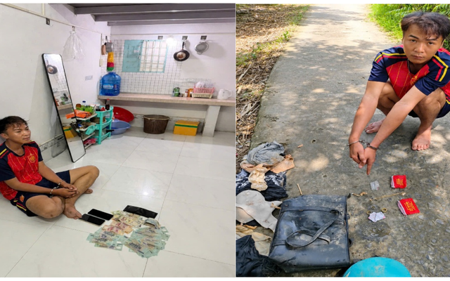 Bắt nhanh Trần Văn Hoàng SN 2003, thu hồi nhiều tài sản có giá trị