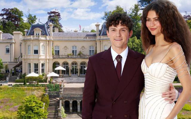 Đám cưới của "Người nhện" Tom Holland - Zendaya: Chi 18 tỷ bao trọn điền trang ở Anh, còn dùng trực thăng đưa đón dàn khách mời