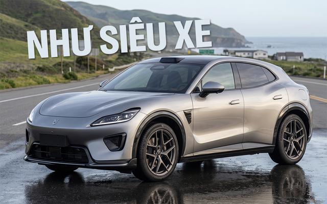 Trông rất Ferrari nhưng tên nghe như Lexus, chiếc xe này mạnh 585hp, có thể chạy hơn 850km/sạc