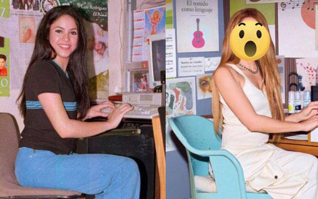Shakira trẻ mãi không già