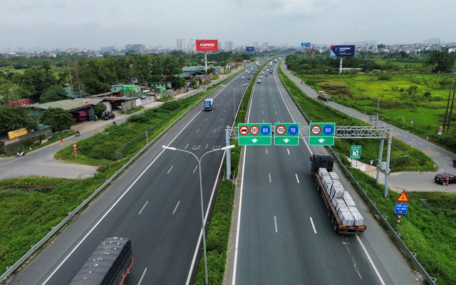 Nghiên cứu thí điểm làn vượt xe ở cao tốc Hà Nội - Hải Phòng, Cầu Giẽ - Cao Bồ