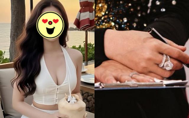 Chiếc nhẫn kim cương 50 tỷ đồng của sao nữ Vbiz