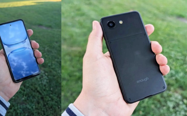 Điện thoại này tên là "Đủ": Nhỏ gọn như iPhone mini, pin tháo rời, có thẻ nhớ, đang cần 20.000 người góp vốn