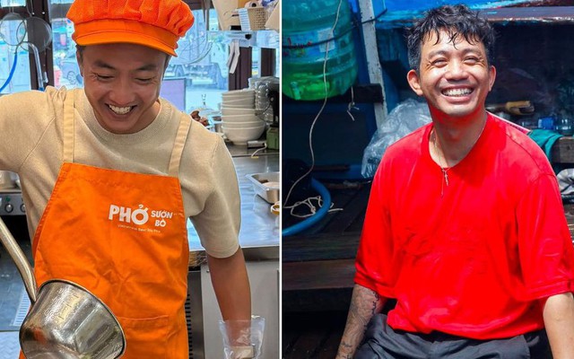 Cường Đô La bất ngờ đi bán phở “thu bạc lẻ”, Minh Nhựa nói 1 câu khiến đại gia SN 1982 “cứng người”