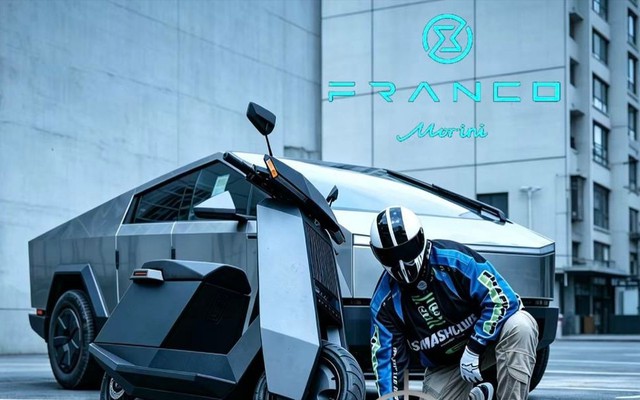 Xe máy điện Frank P1 2026 gây chú ý với thiết kế cyber, tốc độ 105km/h và tầm hoạt động 200km mỗi lần sạc