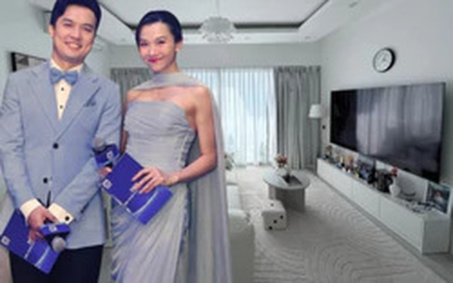 Căn nhà view nhìn thẳng Landmark 81 của cặp đôi MC Đài truyền hình