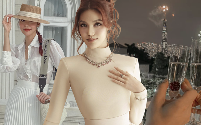 Biệt thự dát vàng của Lan Khuê