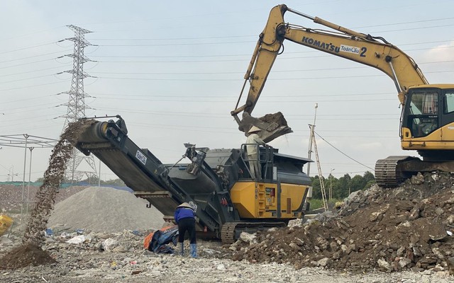 Tìm hướng tái chế chất thải xây dựng thành vật liệu tuần hoàn