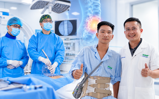 Đột phá y khoa tại một bệnh viện Hà Nội: Cố định cột sống qua vết rạch 1 cm