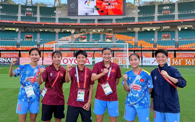 ĐT nữ Việt Nam hoàn tất chuẩn bị, quyết tâm giành kết quả tốt trận ra quân ASIAD 2026