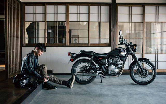 Kawasaki ra mắt W230 đời 2027: Động cơ xi-lanh đơn 233cc làm mát bằng không khí, 18 mã lực, nặng 143 kg