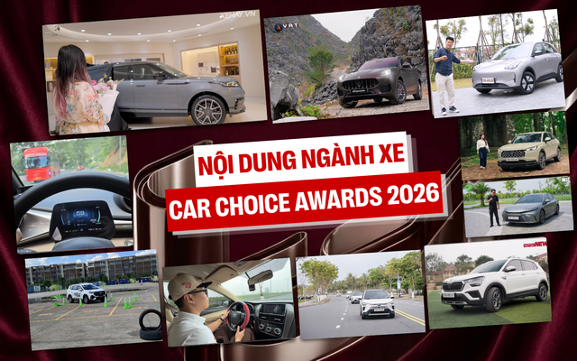 Đi tìm 5 nội dung ngành xe đáng chú ý trong năm tại Car Choice Awards 2026