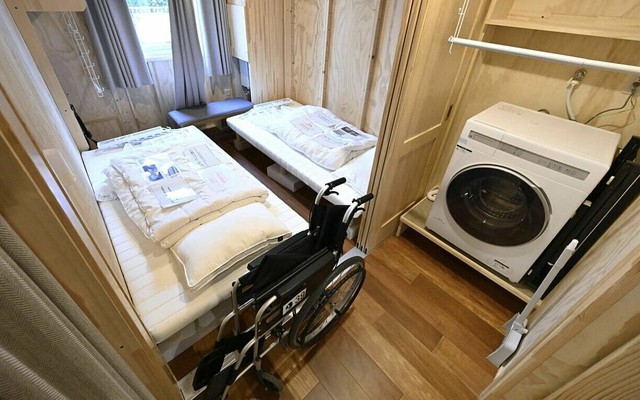 Bên trong căn phòng container cho VĐV tại ASIAD 2026