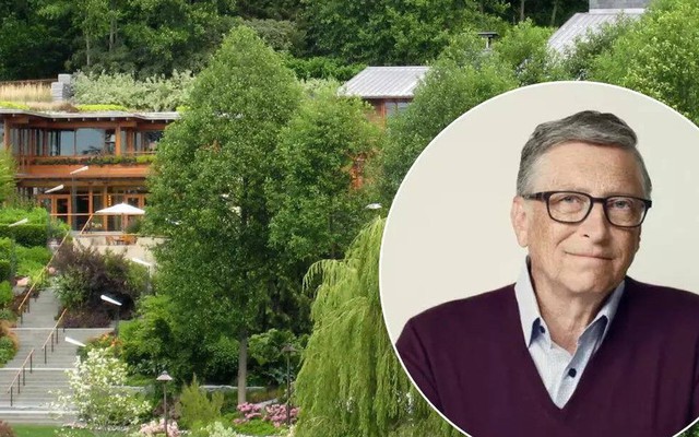 Ngôi nhà có 24 phòng tắm của Bill Gates