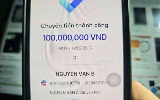 Công an sẽ điều tra khi phát hiện tài khoản ngân hàng có giao dịch chuyển tiền và rút tiền như sau