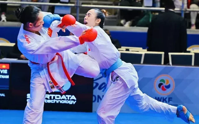 Võ sĩ karate Nguyễn Thị Diệu Ly quyết tâm giành huy chương ASIAD 20