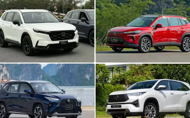 Những mẫu xe hybrid được người dùng Việt ưa chuộng nhất