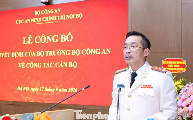 Đại tá Nguyễn Đại Đồng giữ chức Cục trưởng Cục An ninh chính trị nội bộ