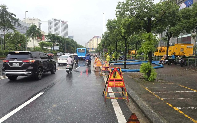 Hà Nội còn điểm nào ngập úng sáng 18/9?