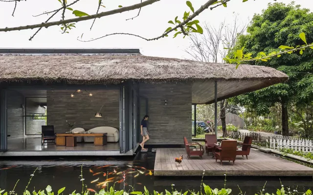 Nhà vườn mái tranh dành cho những ngày 'trốn phố'