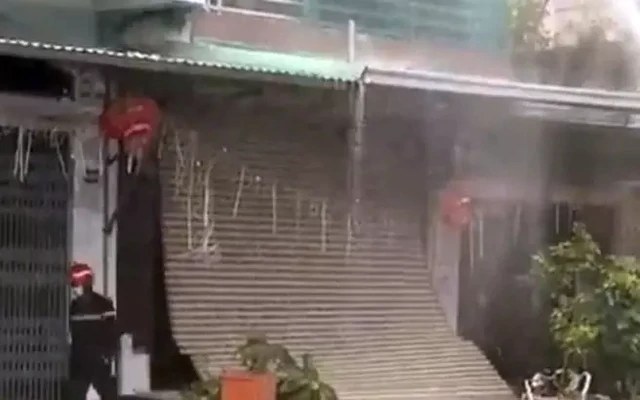 Nổ khí gas trong nhà 3 tầng ở Hải Phòng