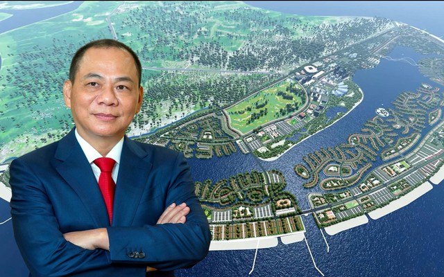 Tỷ phú Phạm Nhật Vượng đang cho gần 9.000 người, hơn 2.000 máy móc thi công xuyên ngày đêm tại siêu dự án 18 tỷ USD