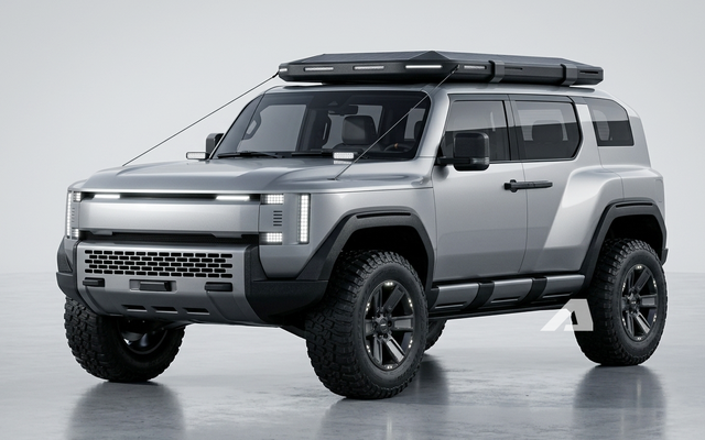 SUV Hyundai là đối thủ mới của Land Cruiser lộ bản thương mại: Dáng ‘chiến’ hơn cả Defender, cửa mở ngược kiểu Rolls-Royce