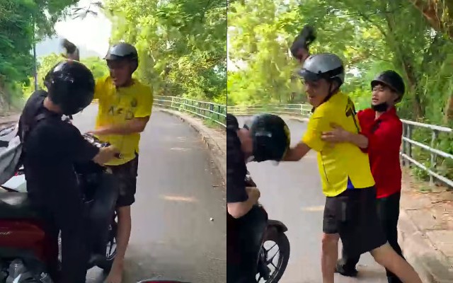 Người đàn ông cầm dép, mũ bảo hiểm đánh nam du khách: Công an vào cuộc xác minh