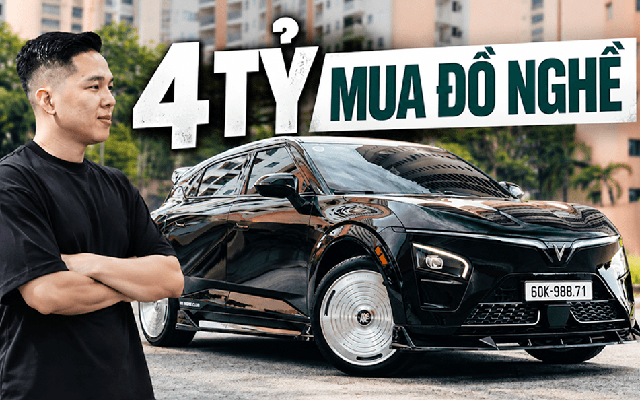 9X Việt đầu tư thiết bị hơn 4 tỷ đồng làm đồ độ VinFast VF 7: Ứng dụng cả VR, quét 3D, hút chân không cỡ khủng