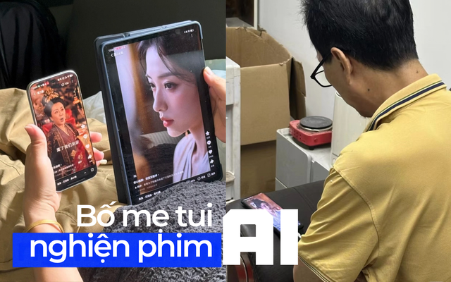 Bố mẹ tôi U60, ngày nào cũng “cày” phim tổng tài AI